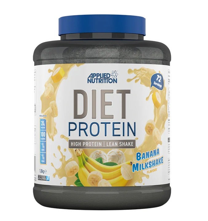 أبلايد نيوتريشن ابلايد نيوترشن دايت واي بروتين, موز ميلك شك, 1.8 كجم - Image 1